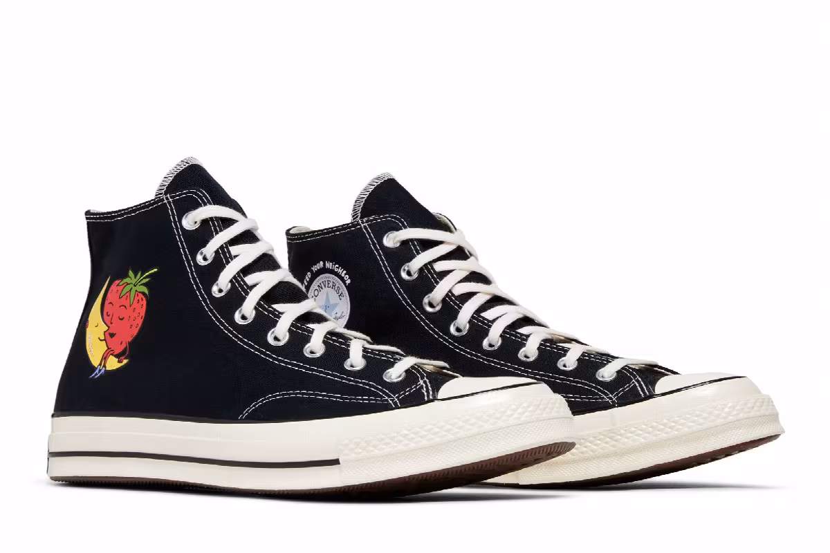 Sky High Farm Workwear x Converse Chuck 70 High Strawberry Moon, view 9