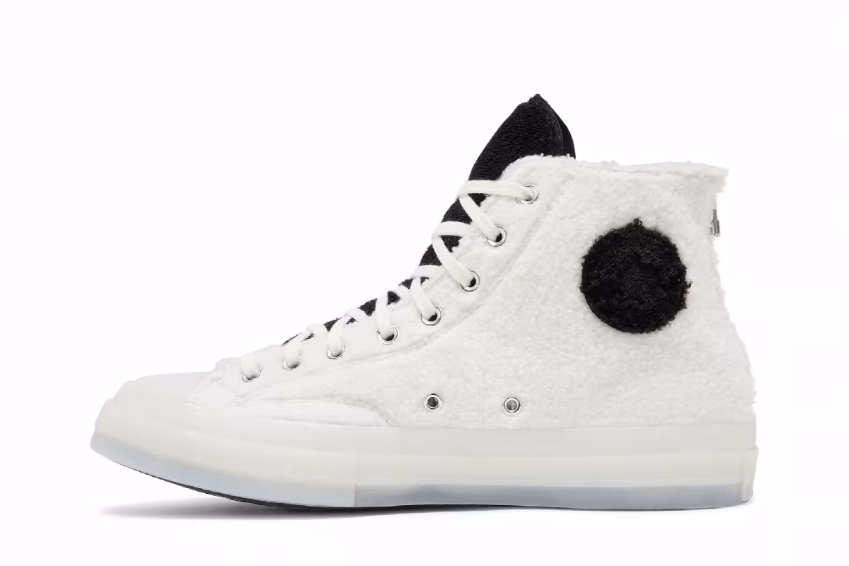 CLOT x Converse Chuck 70 High Giant Panda, view 4