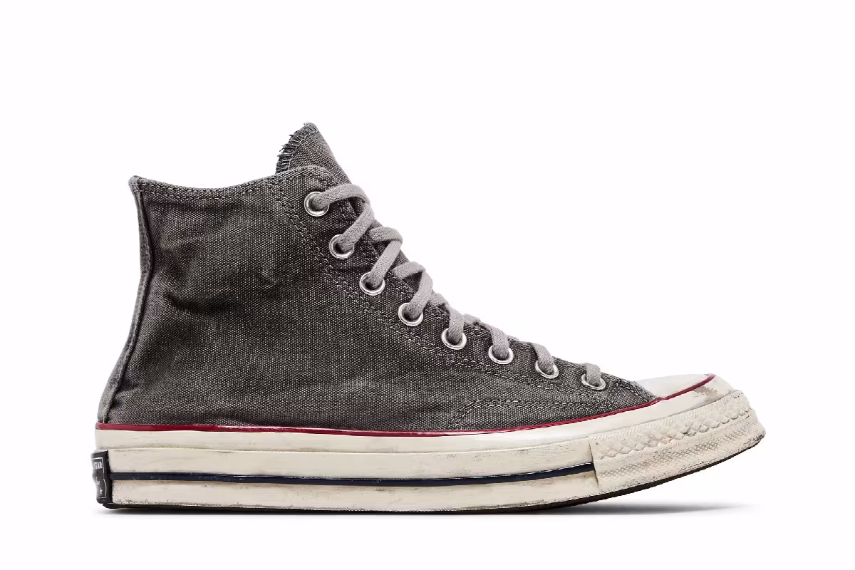 Converse Chuck 70 High Smoked Canvas, view 2