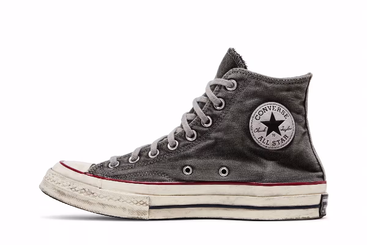 Converse Chuck 70 High Smoked Canvas, view 4