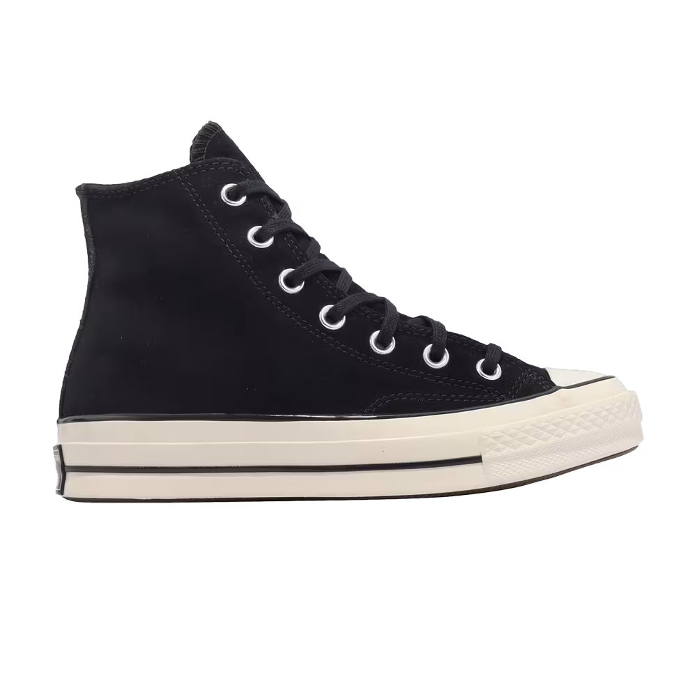 Converse Chuck 70 Suede High Black White