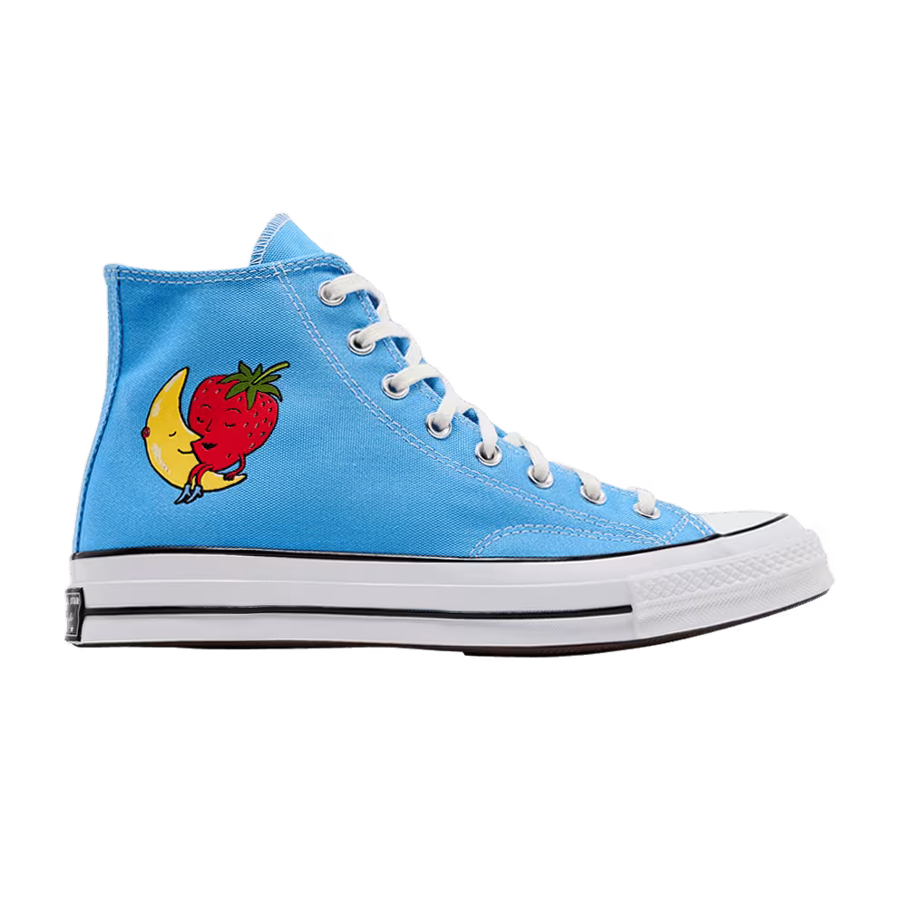 Sky High Farm Workwear x Converse Chuck 70 High Strawberry Moon - University Blue