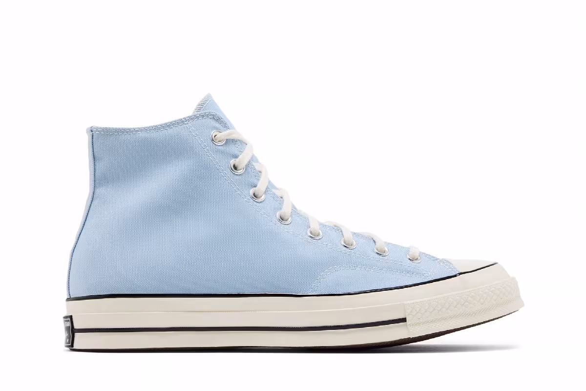 Converse Chuck 70 High Seasonal Color - Light Armory Blue, view 2