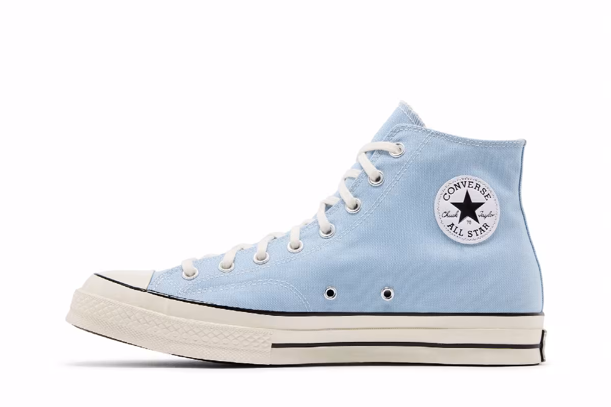 Converse Chuck 70 High Seasonal Color - Light Armory Blue, view 4