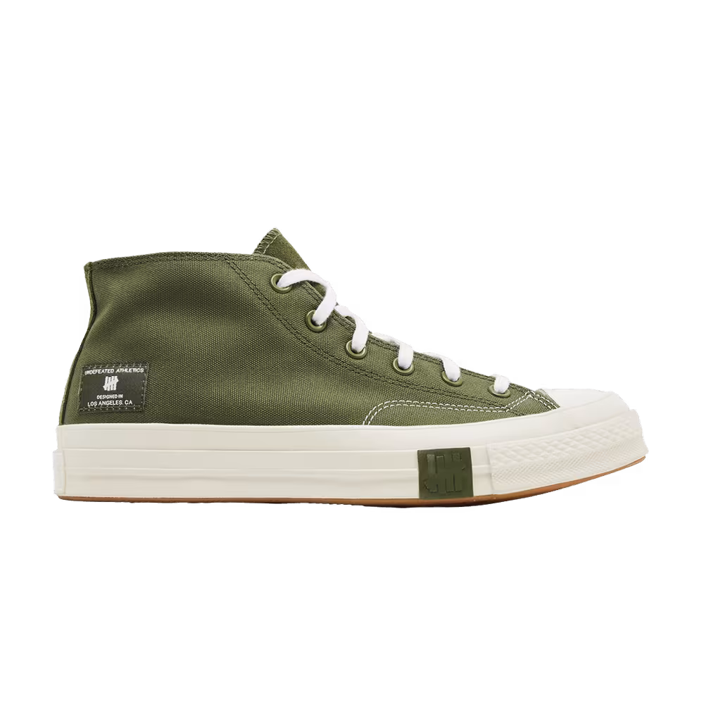 Undefeated x Converse Chuck 70 Mid Chive Parchment