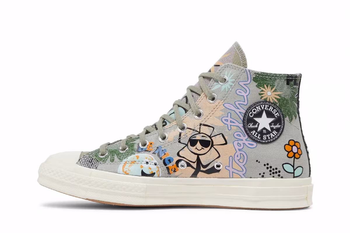 Converse Chuck 70 High Floral, view 4