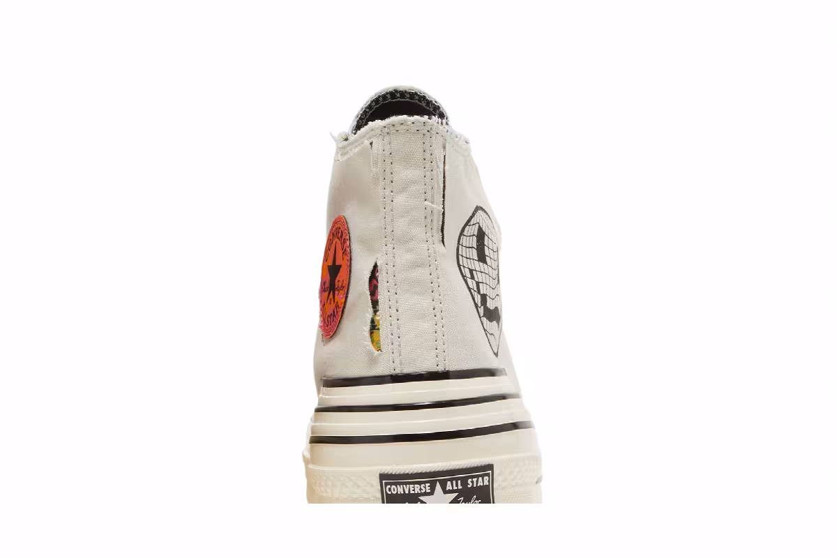 Converse Chuck 70 Hacked Heel High Tear Away - Light Bone, view 8