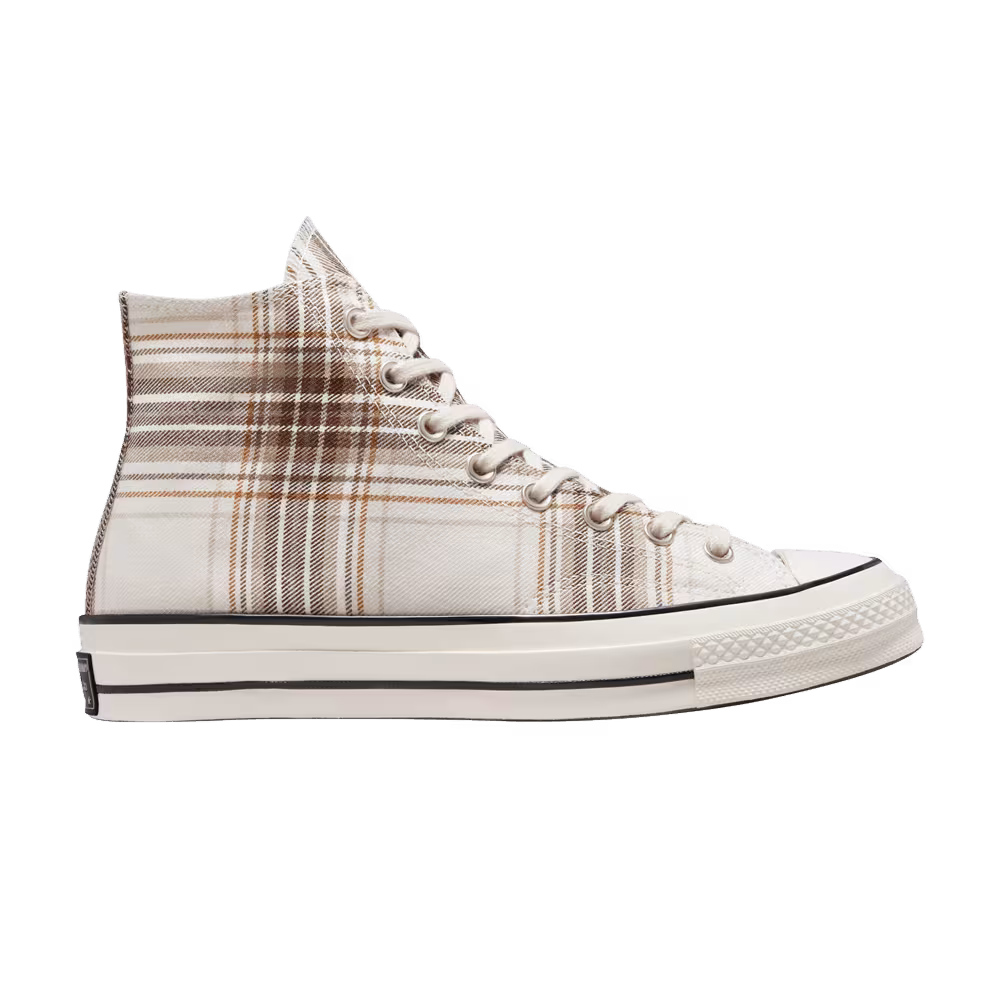 Converse Chuck 70 High Desert Tartan - Egret