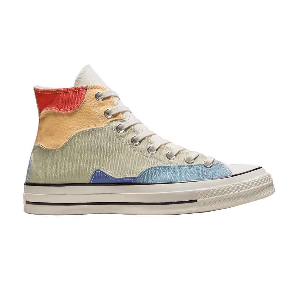Converse Chuck 70 High Crafted Patchwork - Olive Aura
