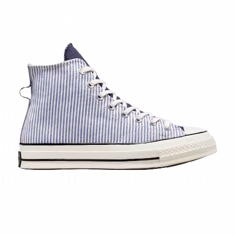 Converse Chuck 70 High 'Washed Indigo Hickory Stripes'