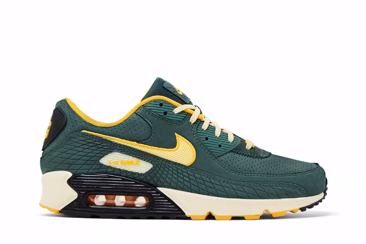NFL x Nike Air Max 90 Green Bay Packers, view 2