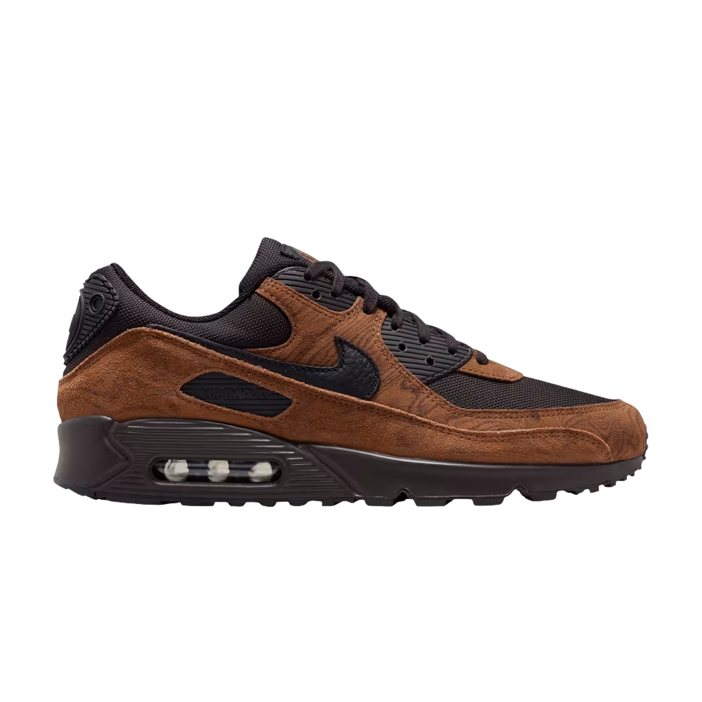 Nike Air Max 90 Premium Light Brtitish Tan Velvet Brown