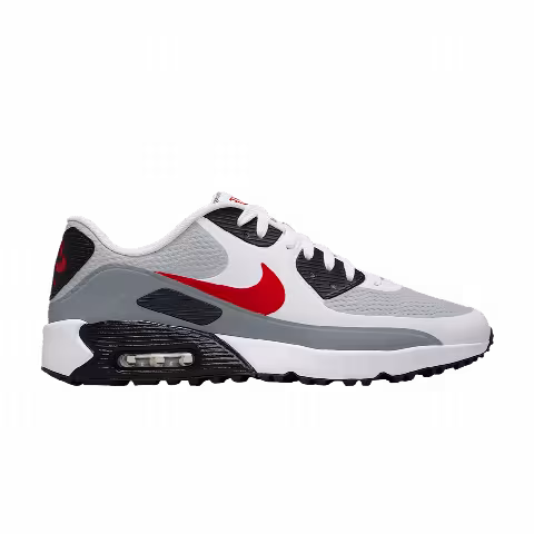 Nike Air Max 90 Golf 'White Light Smoke Grey Fire Red'