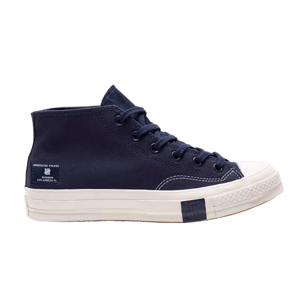 Undefeated x Converse Chuck 70 Mid Black Iris
