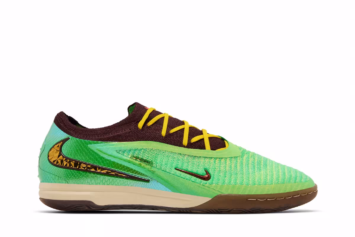 Travis Scott x Nike Phantom 6 Low Elite IC SE Multi Color Metallic Gold, view 2