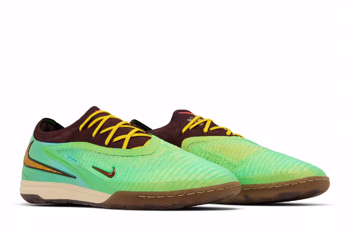 Travis Scott x Nike Phantom 6 Low Elite IC SE Multi Color Metallic Gold, view 9