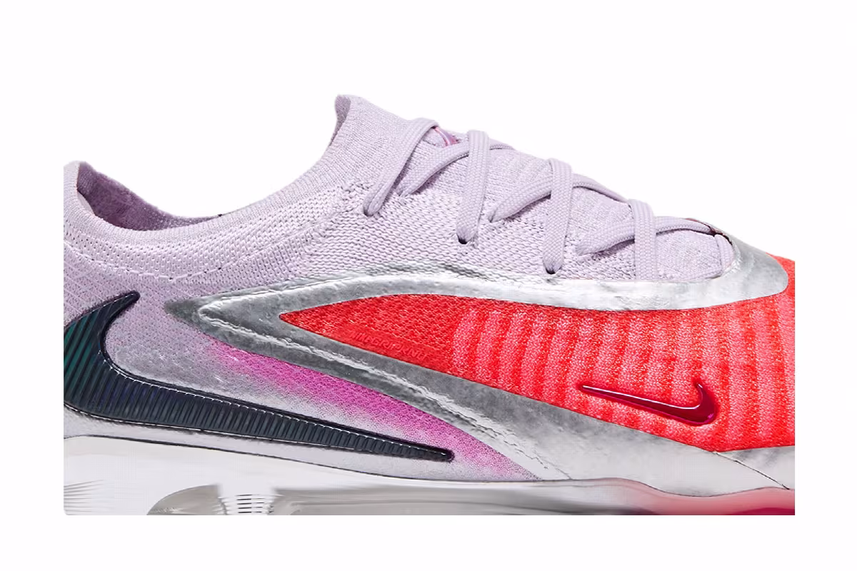 Alexia Putellas x Nike Phantom 6 Low Elite FG Bright Crimson Black, view 3