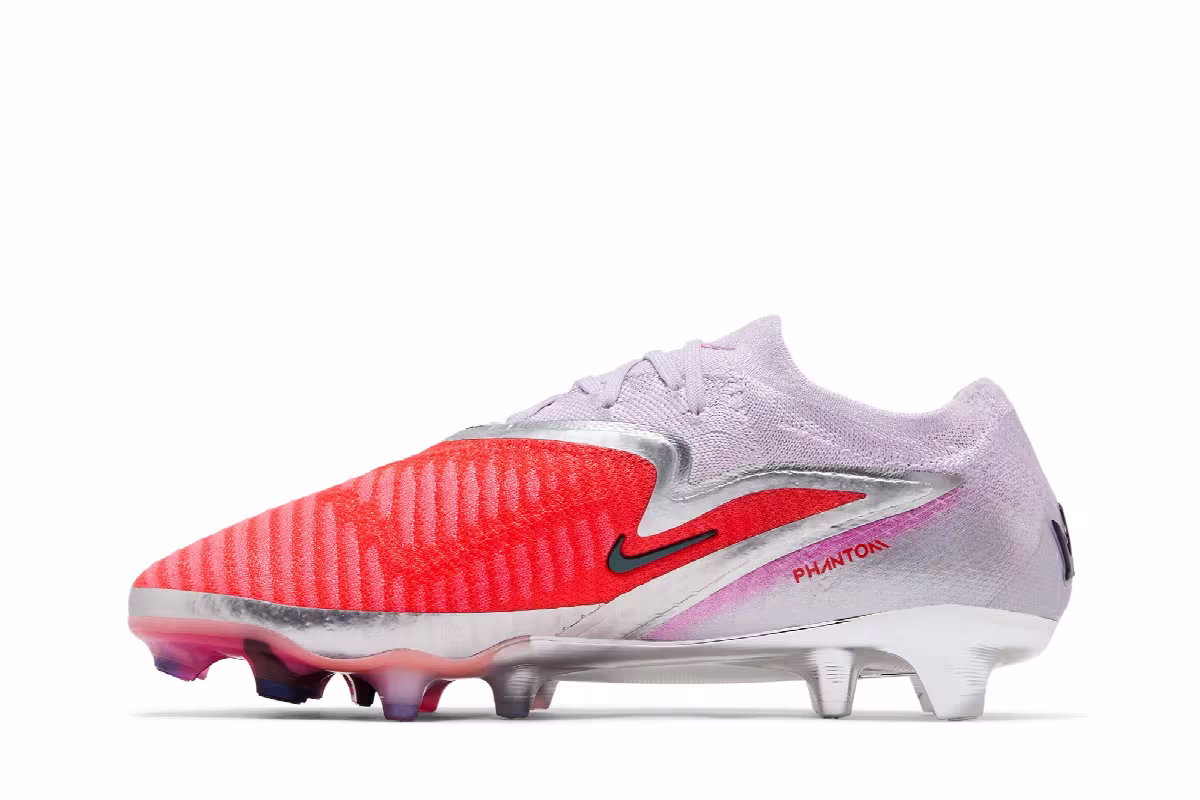 Alexia Putellas x Nike Phantom 6 Low Elite FG Bright Crimson Black, view 4