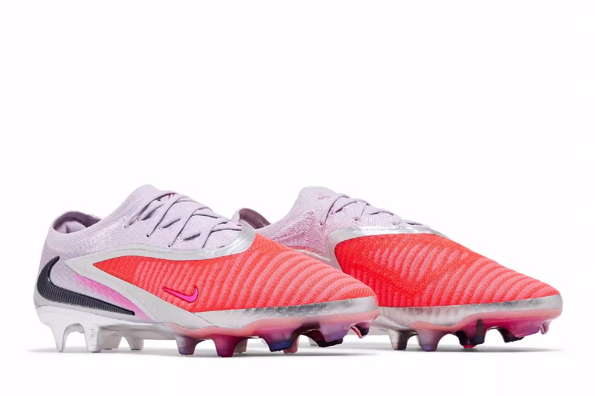 Alexia Putellas x Nike Phantom 6 Low Elite FG Bright Crimson Black, view 9