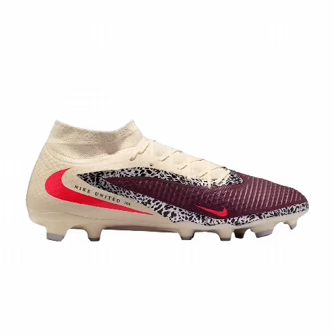 Nike United Phantom 6 High Academy MG 'Burgundy Crush'