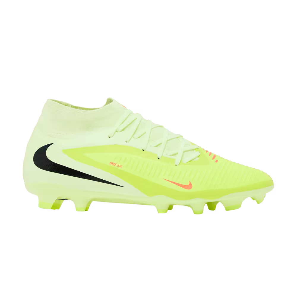 Nike Phantom 6 High Academy MG Hyper Crimson Limelight Black