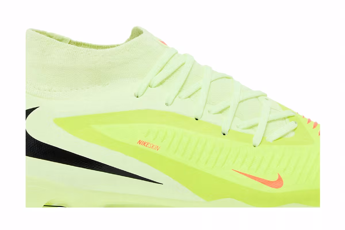 Nike Phantom 6 High Academy MG Hyper Crimson Limelight Black, view 3
