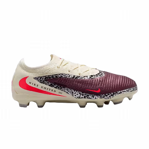 Nike United Jr. Phantom 6 Low Pro MG GS 'Burgundy Crush'
