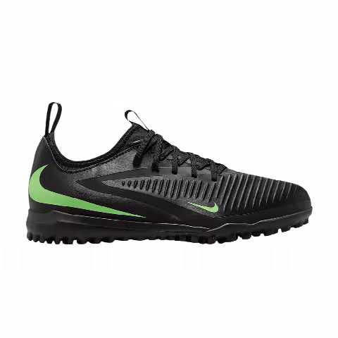 Nike Jr. Phantom 6 Low Academy Turf GS 'Black Illusion Green'