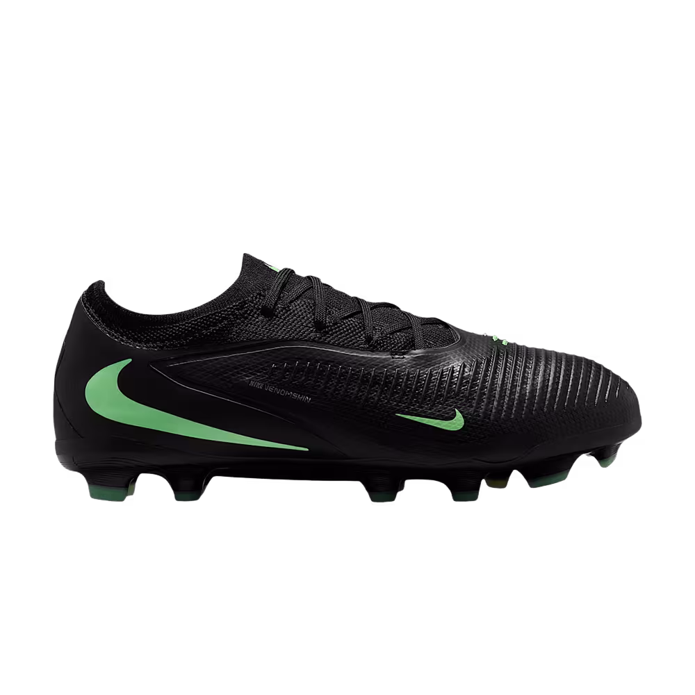 Nike Jr. Phantom 6 Low Pro MG GS Black Illusion Green