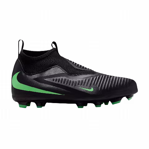Nike Jr. Phantom 6 High Academy MG GS 'Black Illusion Green'