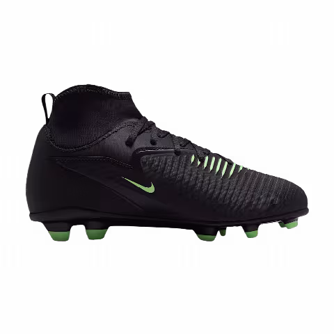 Nike Jr. Phantom 6 High Club MG GS 'Black Illusion Green'