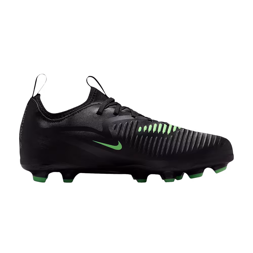 Nike Jr. Phantom 6 Low Academy Mg GS Black Black Illusion Green