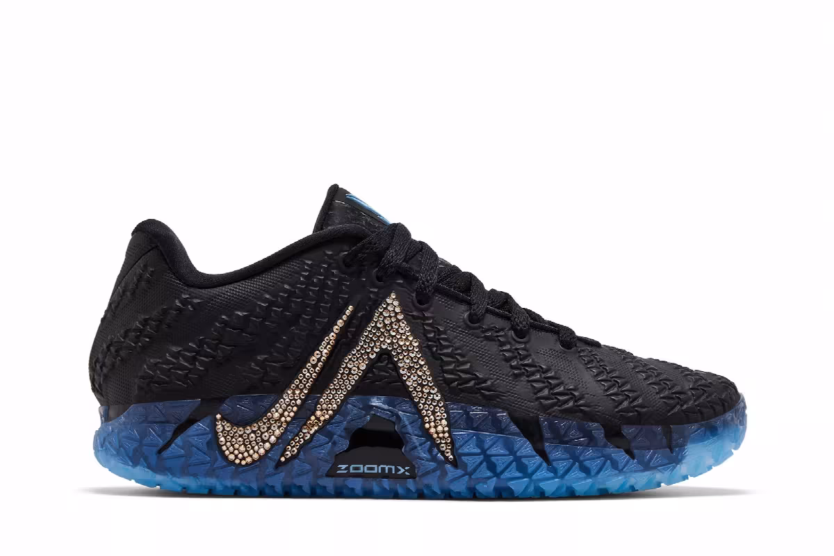Swarovski x Nike Ja 3 Black, view 2