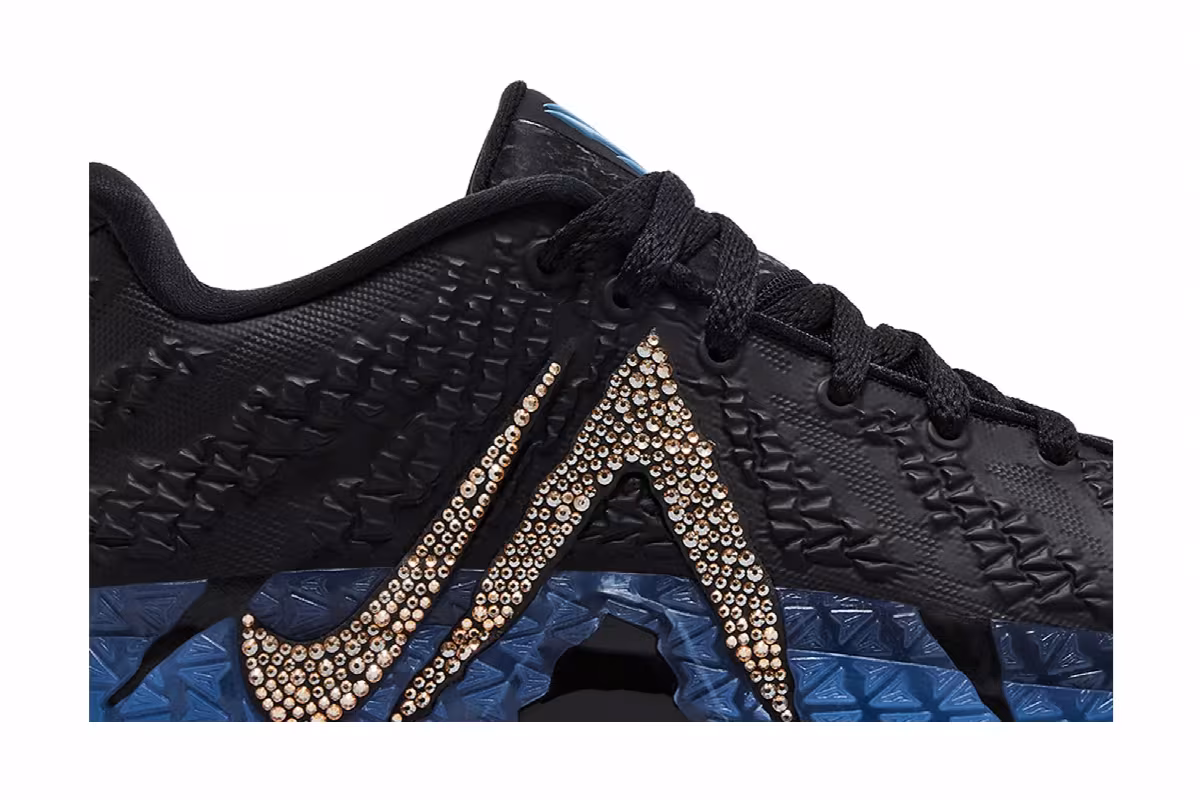 Swarovski x Nike Ja 3 Black, view 3