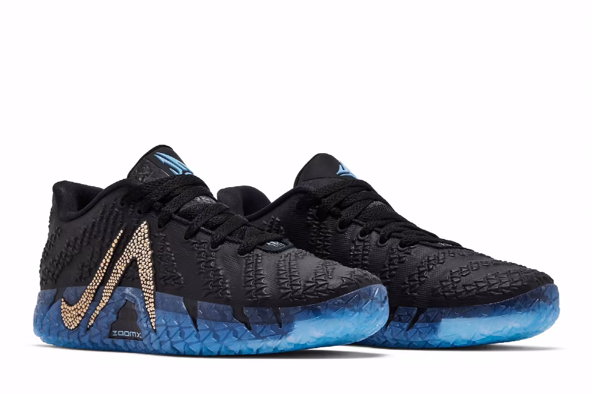 Swarovski x Nike Ja 3 Black, view 9