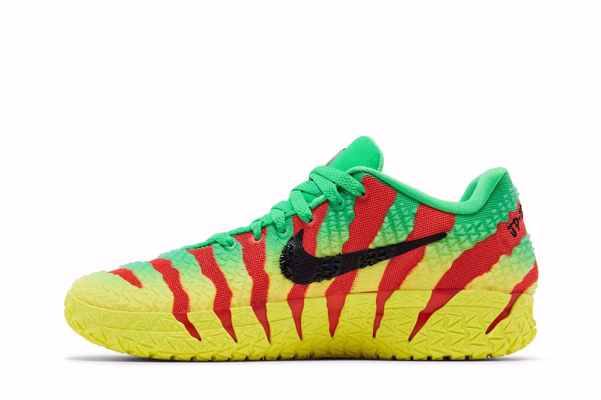 Jurassic Park x Nike Ja 3 Green Spark, view 4