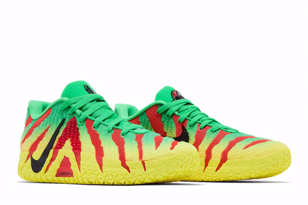 Jurassic Park x Nike Ja 3 Green Spark, view 9