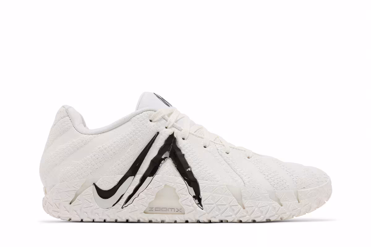 Nike Ja 3 Sail Metallic Silver, view 2