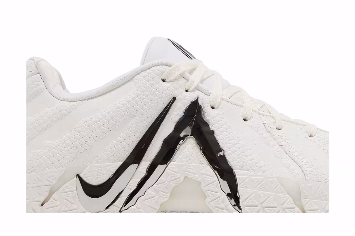 Nike Ja 3 Sail Metallic Silver, view 3