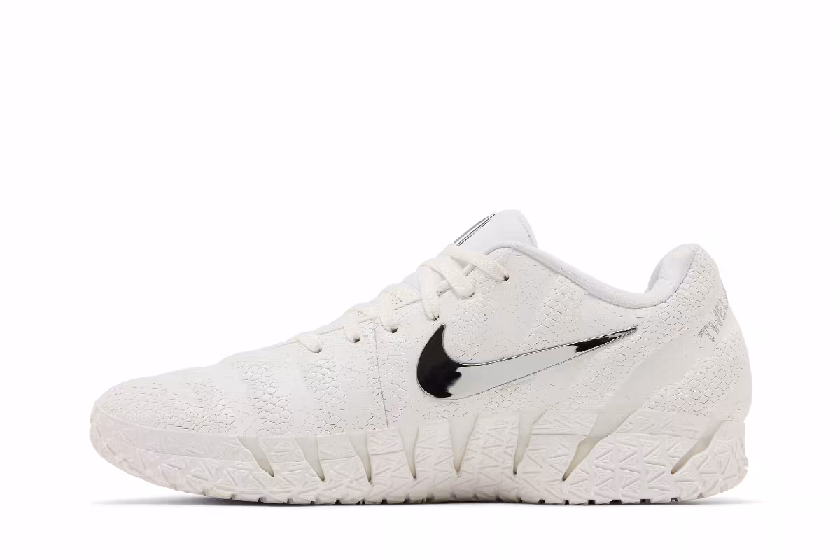 Nike Ja 3 Sail Metallic Silver, view 4