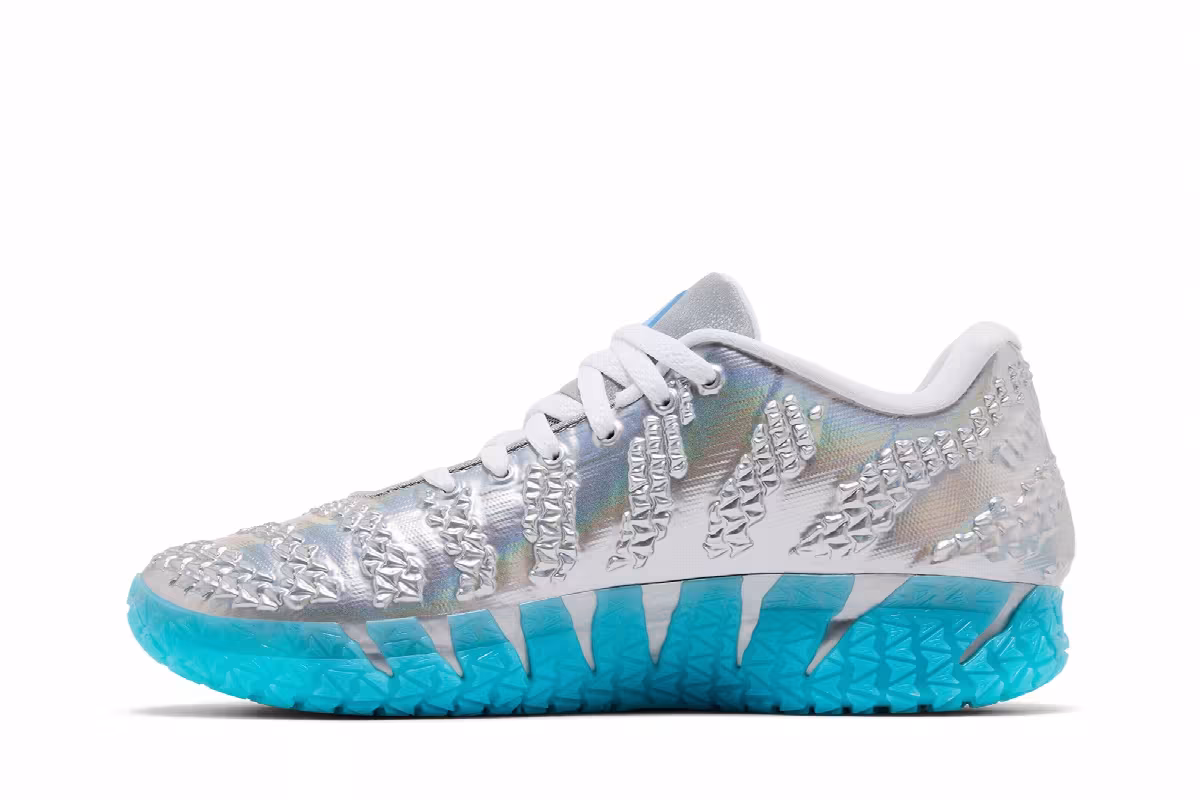 Jurassic Park x Nike Ja 3 Metallic Silver, view 4