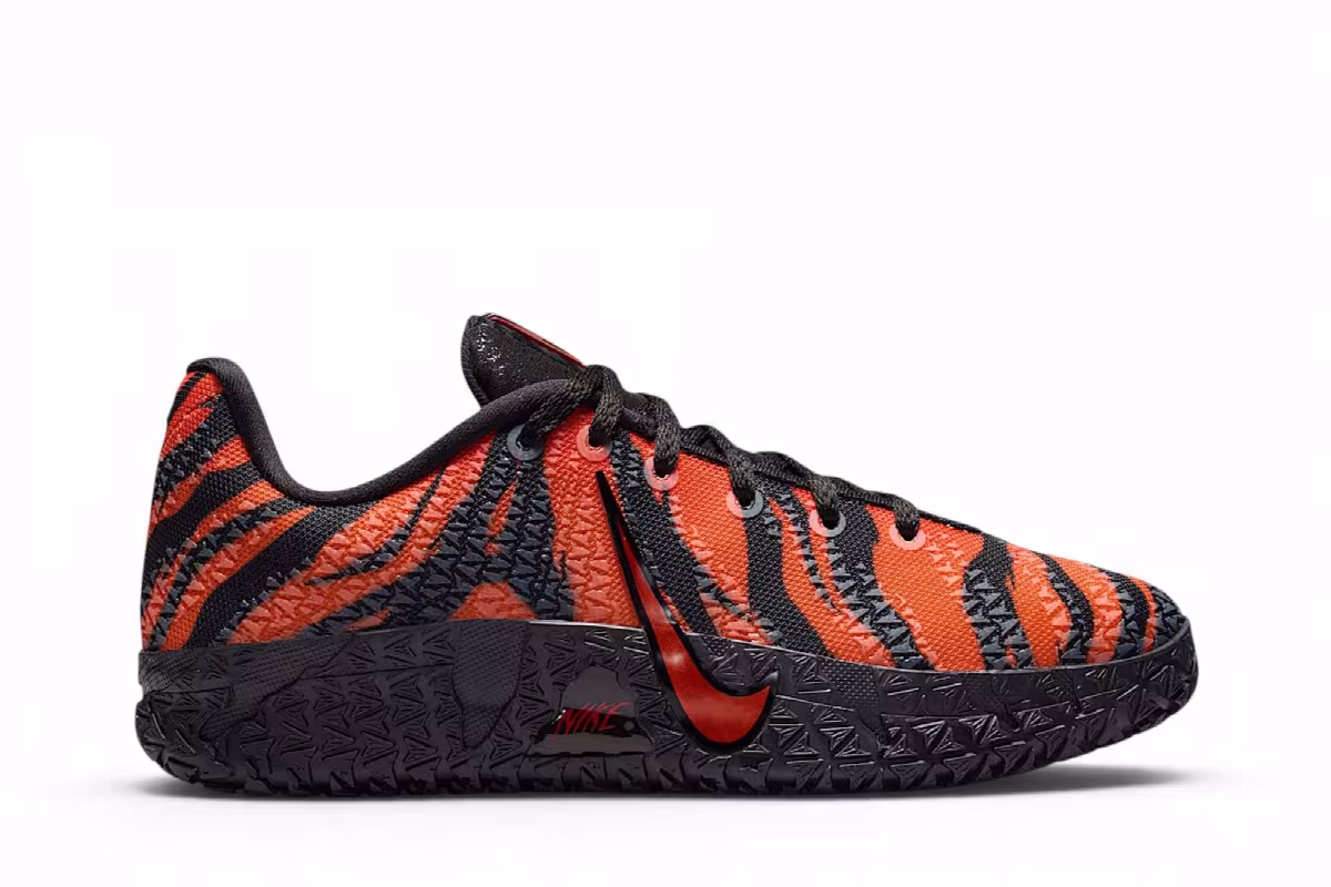 Nike Ja 3 GS Animal Pack Tiger, view 2