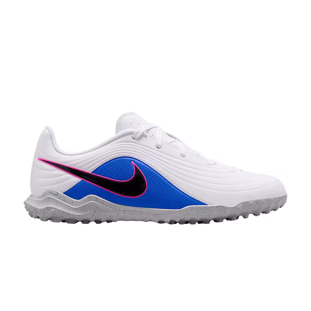 Nike Jr. Tiempo Maestro Club TF Low GS White Racer Blue Pink Blast Black