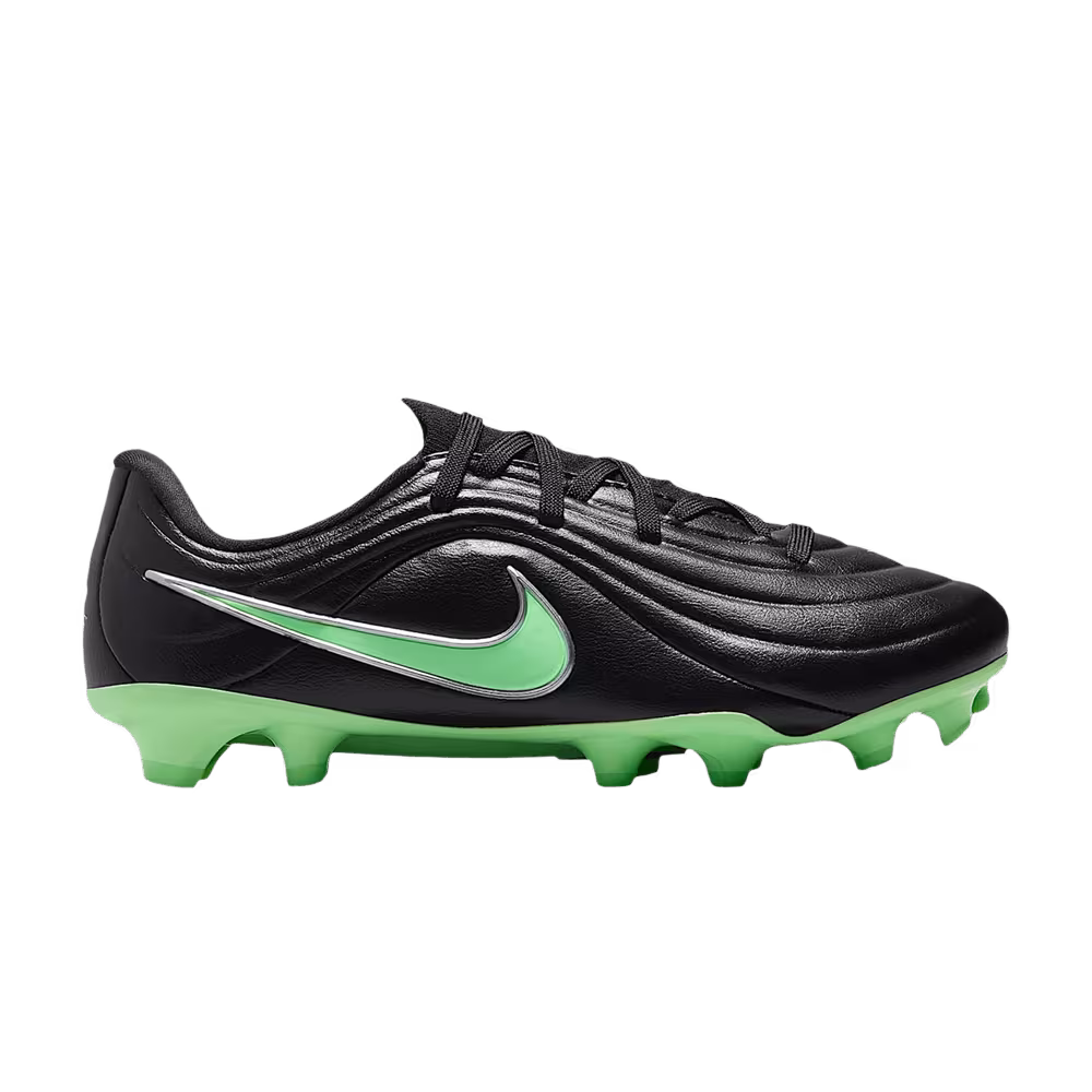 Nike Jr. Tiempo Maestro Academy MG Low PS Black Illusion Green