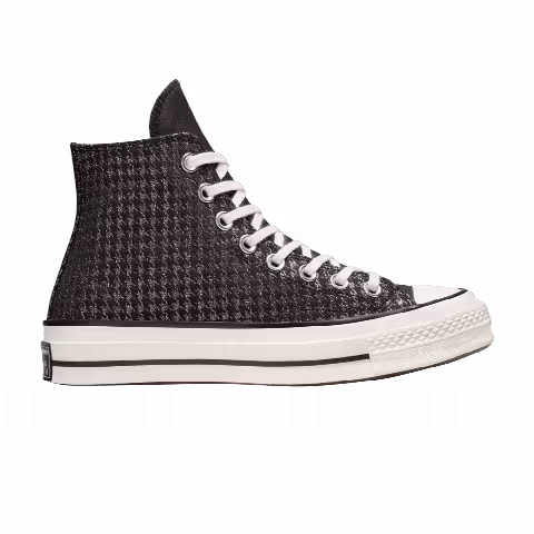 Converse Wmns Chuck 70 High 'Houndstooth Shine - Black'