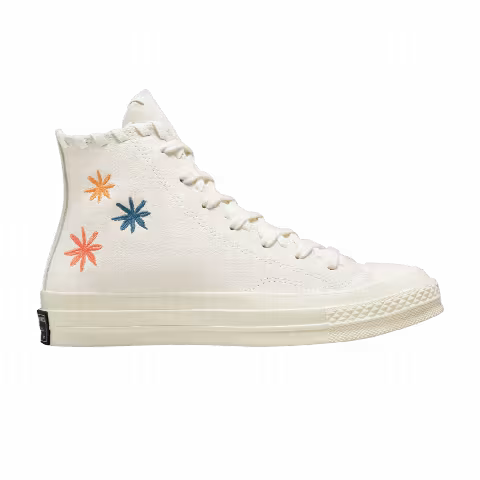 Converse Wmns Chuck 70 High 'Embroidered Floral - Egret'