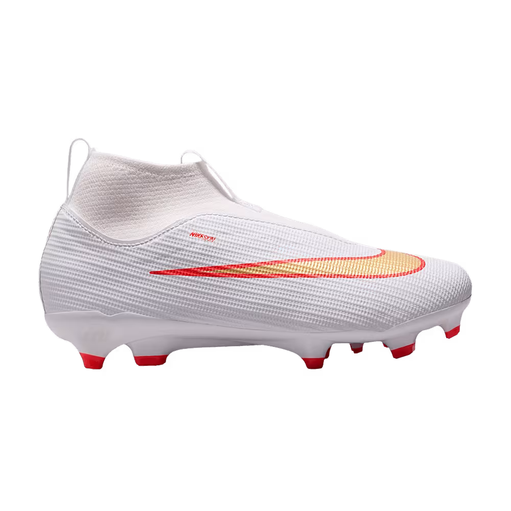 Nike Jr. Mercurial Superfly 11 Academy Mg High-Top PS White Bright Crimson Blur