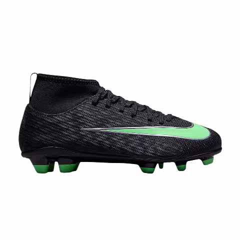 Nike Jr. Mercurial Superfly 11 Club MG PS 'Black Illusion Green'