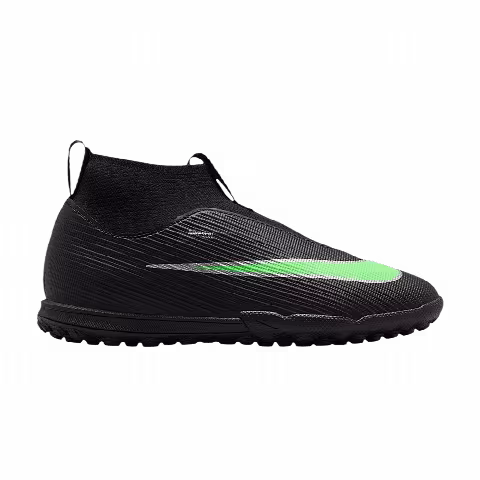 Nike Jr. Mercurial Superfly 11 Academy TF High GS 'Black Illusion Green'