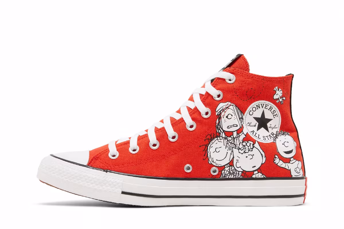 Peanuts x Converse Chuck Taylor All Star High Snoopy and Friends, view 4
